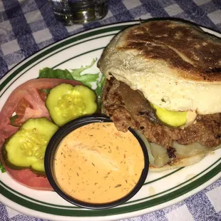 The Rock " Burger