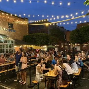 beautiful nights at Bill's Beer Garden