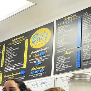 Food menu!