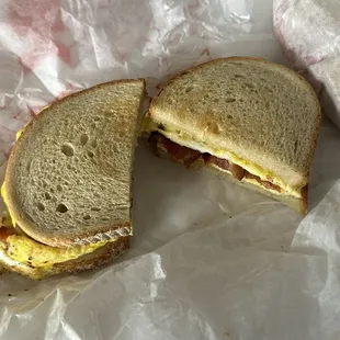 Bacon &amp; Egg sandwich