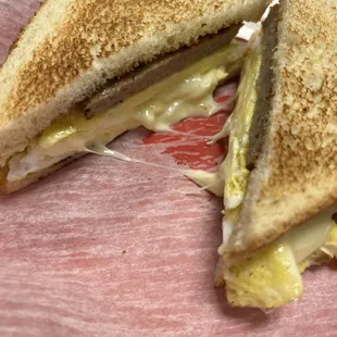 Sausage egg and cheese