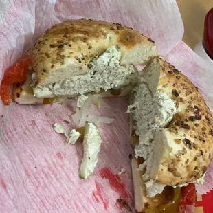 Chicken Salad Bagel