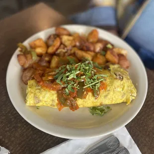 Steak Ranchero Omelette