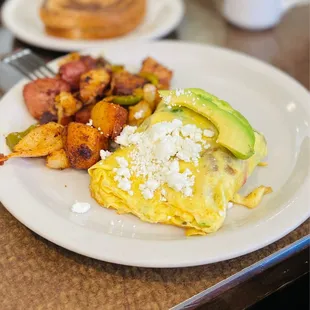 French Garden Omelette* order split in half for sharing