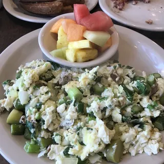 Chicken Apple Sausage & Eggs