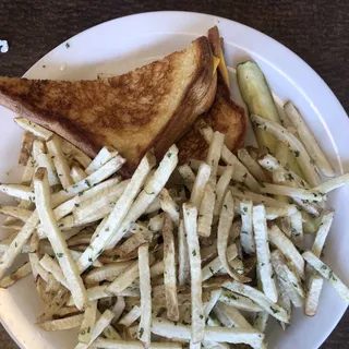 Grilled Cheese with Fries