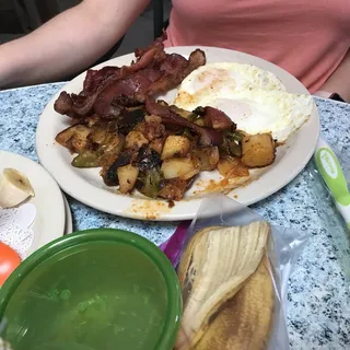 Applewood Bacon & Eggs