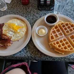 Belgian Waffle Sandwich