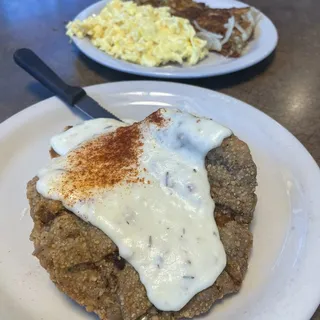 Country Fried Steak & Eggs