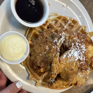 Fried Chicken and Waffle