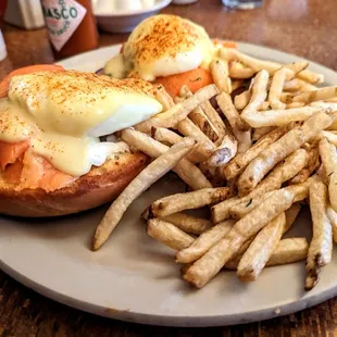 Salmon Eggs Benedict
