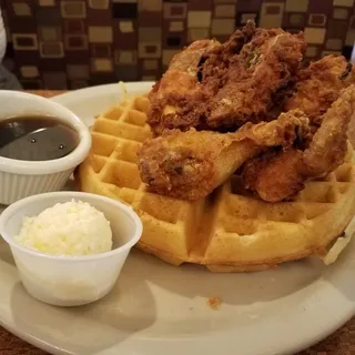 Fried Chicken and Waffle