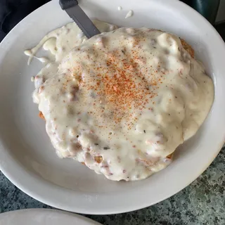 Country Fried Steak & Eggs