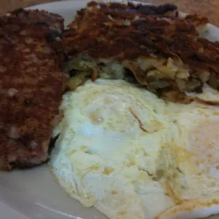 Corned Beef Hash & Eggs