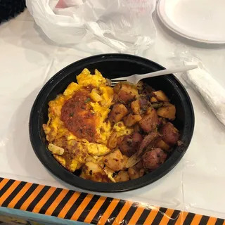 Chorizo Scramble
