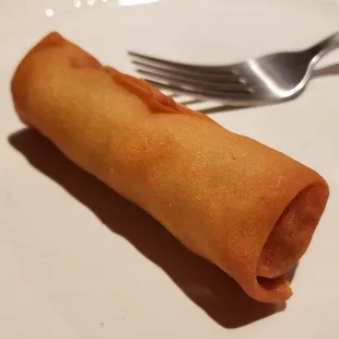 Fried veg spring rolls ($4.50). Starchy and dry wrapper; mushy, weird filling. Do not order these.