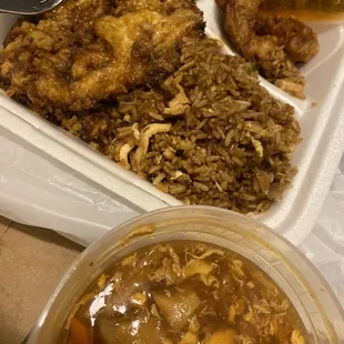 10. Egg Foo Young, Chicken Wings &amp; Hot and Sour Soup