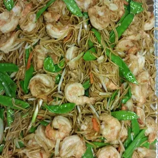 Shrimp Lo Mein [soft noodle]
