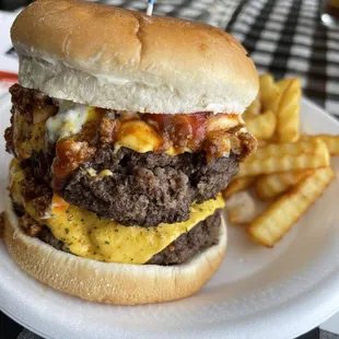 Awesome Double cheeseburger