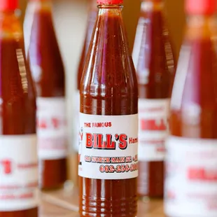 Homemade hot sauce for sale. $5 per bottle.