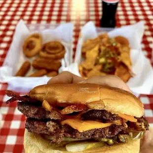 Classic burger goodness