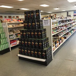 a grocery store aisle