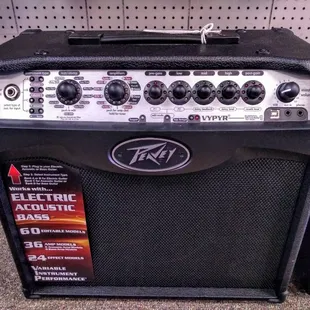 Peavey Vypyr-VIP1. Electric, acoustic, bass all in one 20 watt amp. $169.99