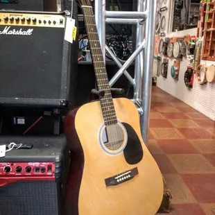 Johnson full sized acoustic. $159.99