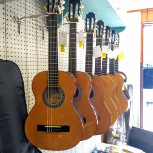 Lucida classical guitars. Full size, 3/4, and 1/2. $99.99