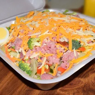 Chef Salad (large): Bill's Pizza Pub (easily feeds 3 people)