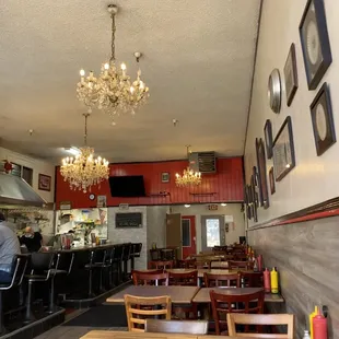 Inside is very cute and inviting