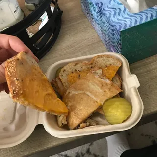 Danielle's Chicken Melt Burger