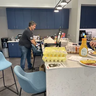 Bill making brunch