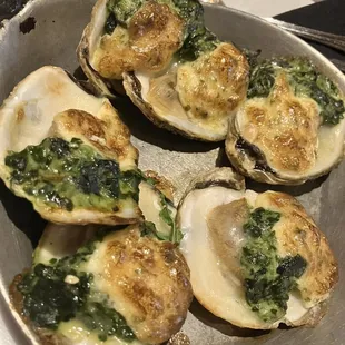 Oysters Rockefeller