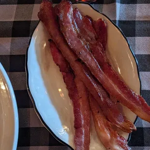 Nice side of bacon for a late brunch.