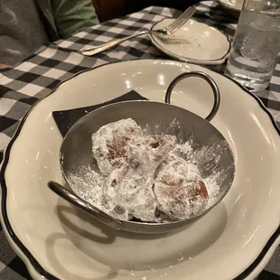 Beignets do not miss! Better than most in Nola