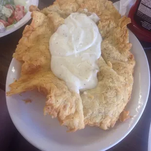 Chicken Fried Steak for 2.  It's delicious!