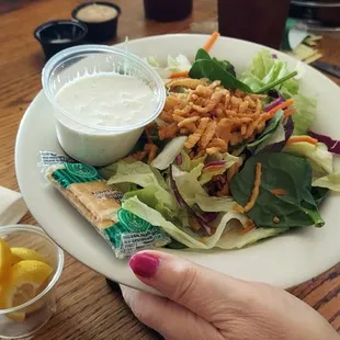 Side salad.