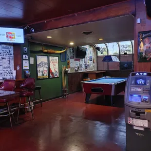 billiards and pool tables