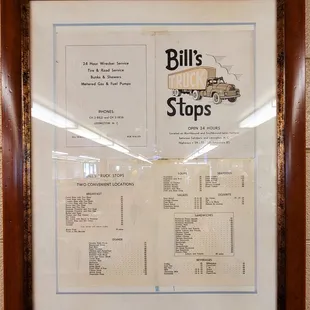 Original Menu