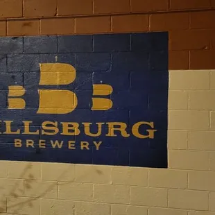 Sign outside