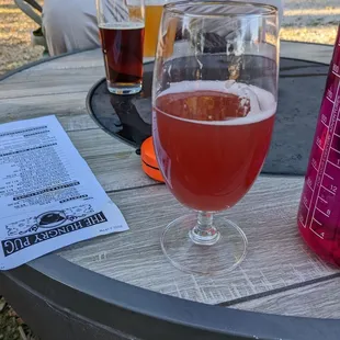 Beers at the firepit