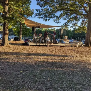 Stage area