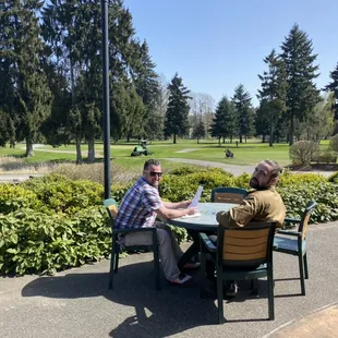 Outdoor patio open!!!