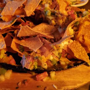 Brisket nachos