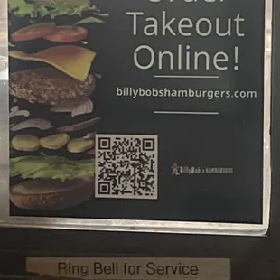 Order take out online billybobsburgers.com