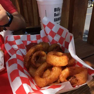Onion rings delicious!!!