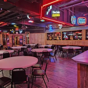 the inside of the restaurant