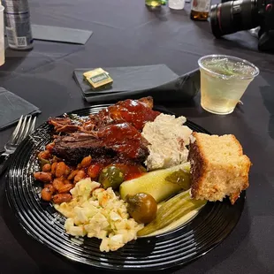 Big picnic food.