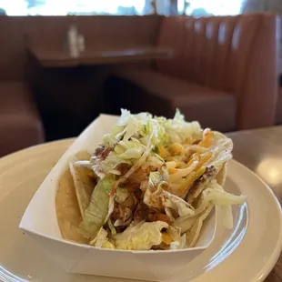 Chicken taco
